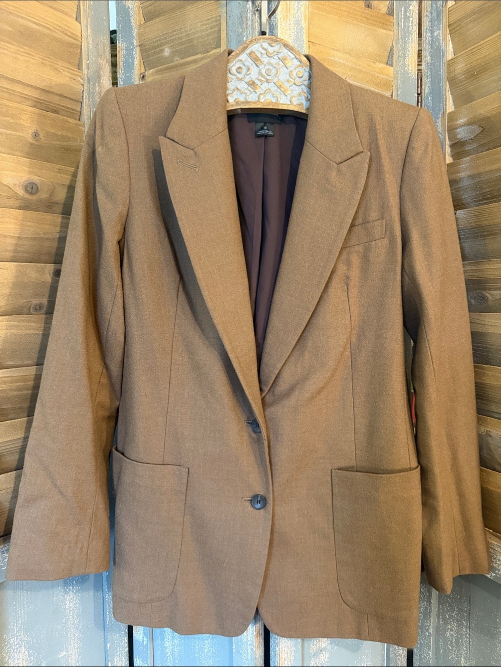 CLUB MONACO Women’s 97% Wool sz 12 Blazer